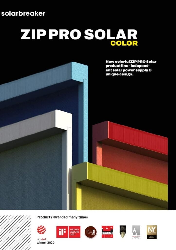 zonneschermen kleuren