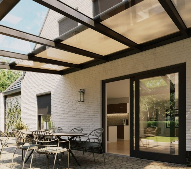 zonneschermen veranda